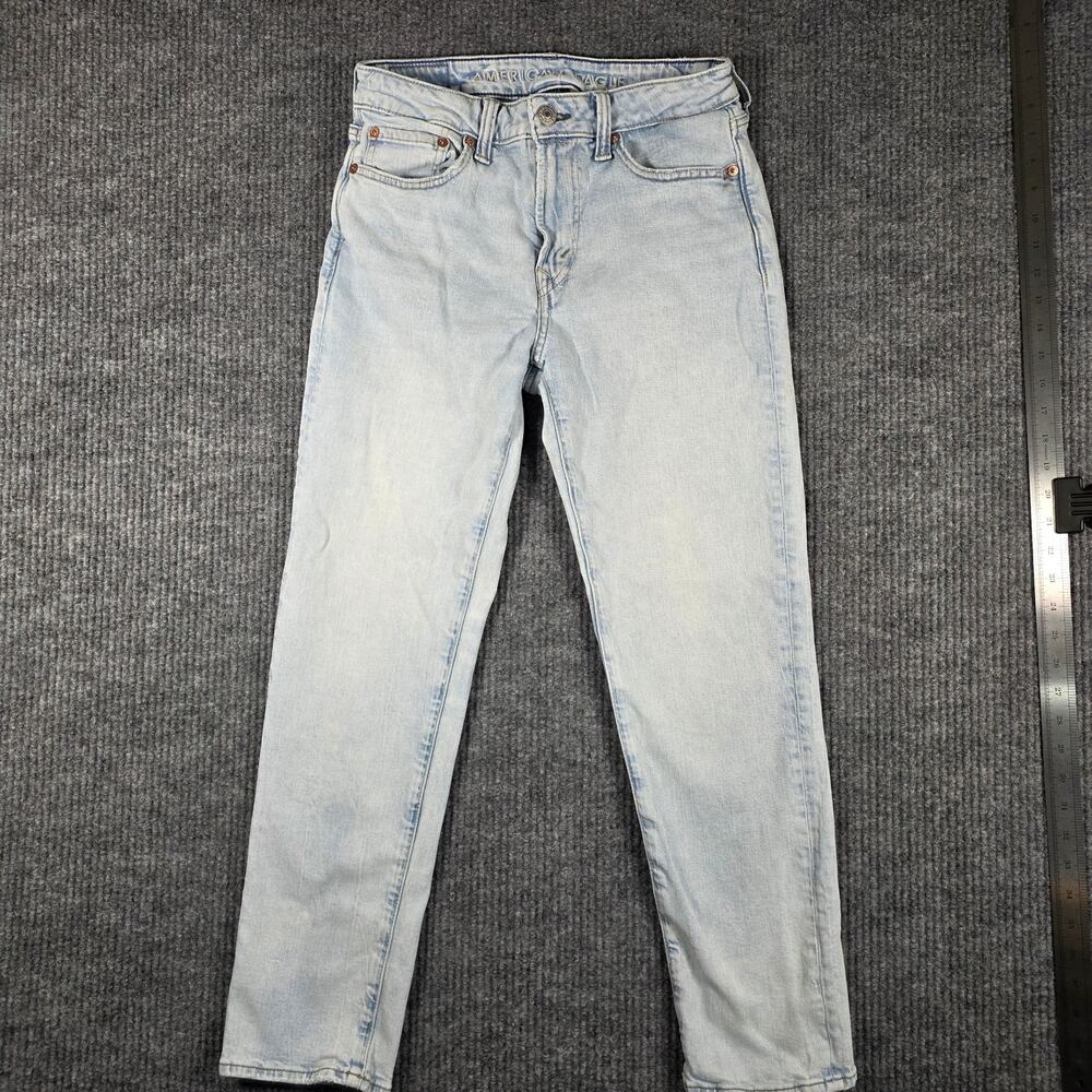 American Eagle‎ AirFlex+ Jeans 29x30 Light Wash Slim Straight Stretch